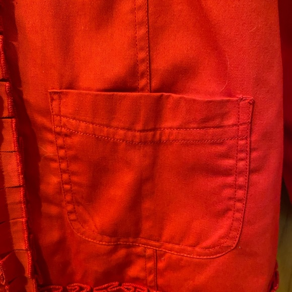 NWT Life Style Women’s red jacket - Picture 5 of 7